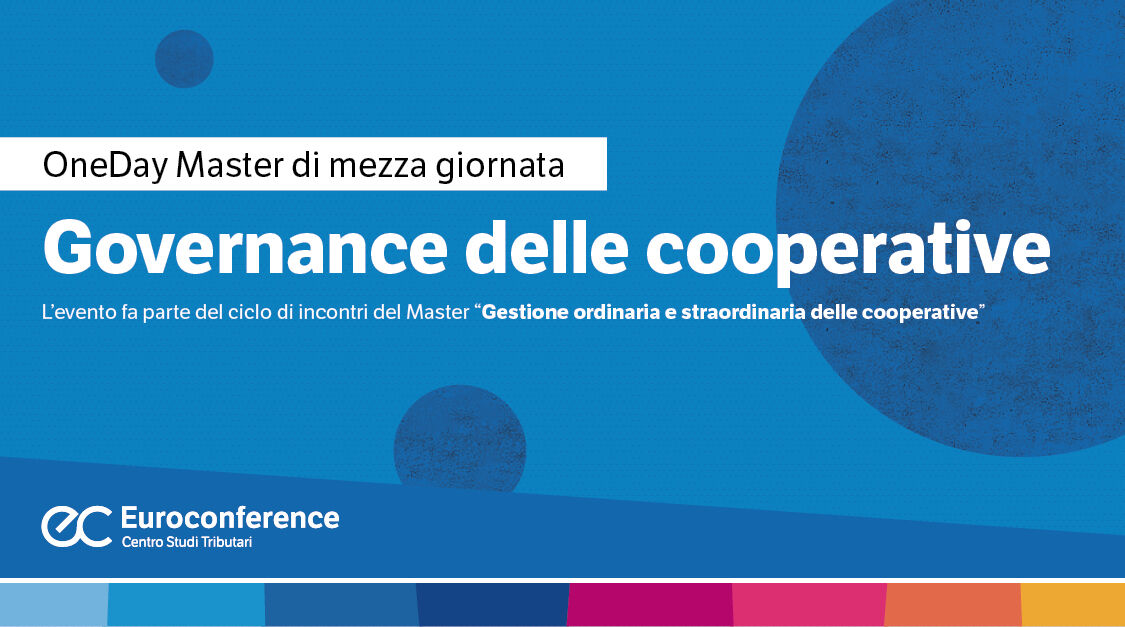 Immagine Governance delle cooperative | Euroconference